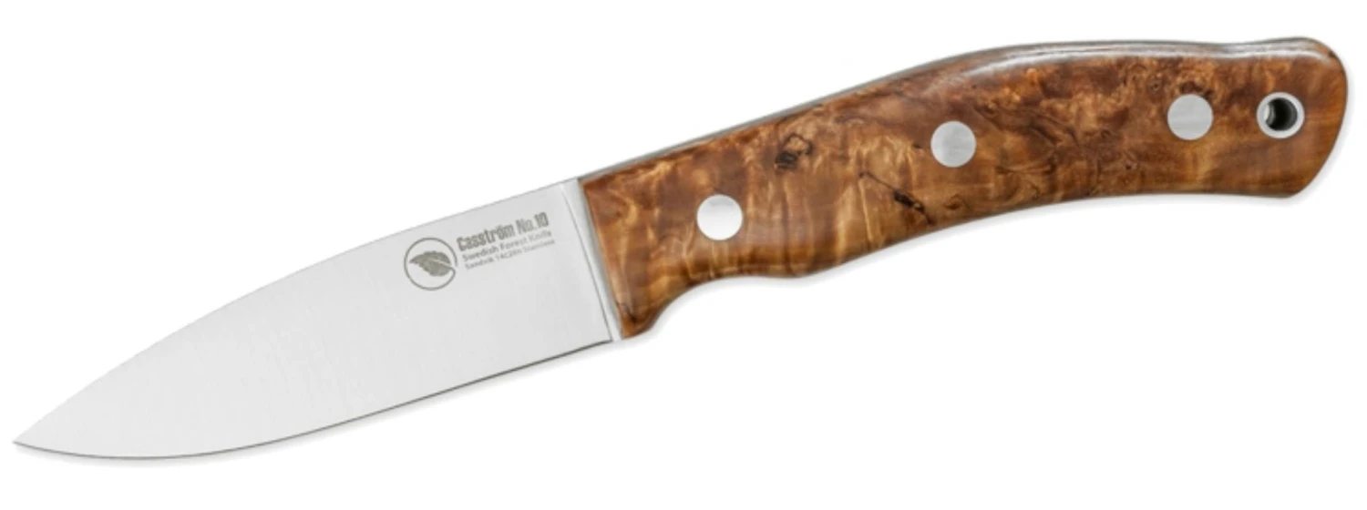 No.10 Stabilised Curly Birch Knife - Image 5