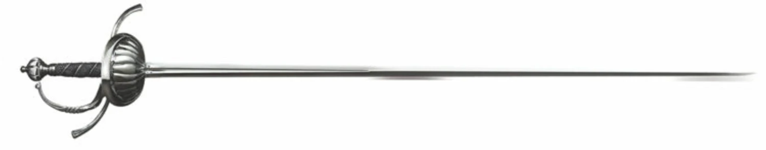 Cold Steel Ribbed Shell Swept Hilt Rapier - Image 13