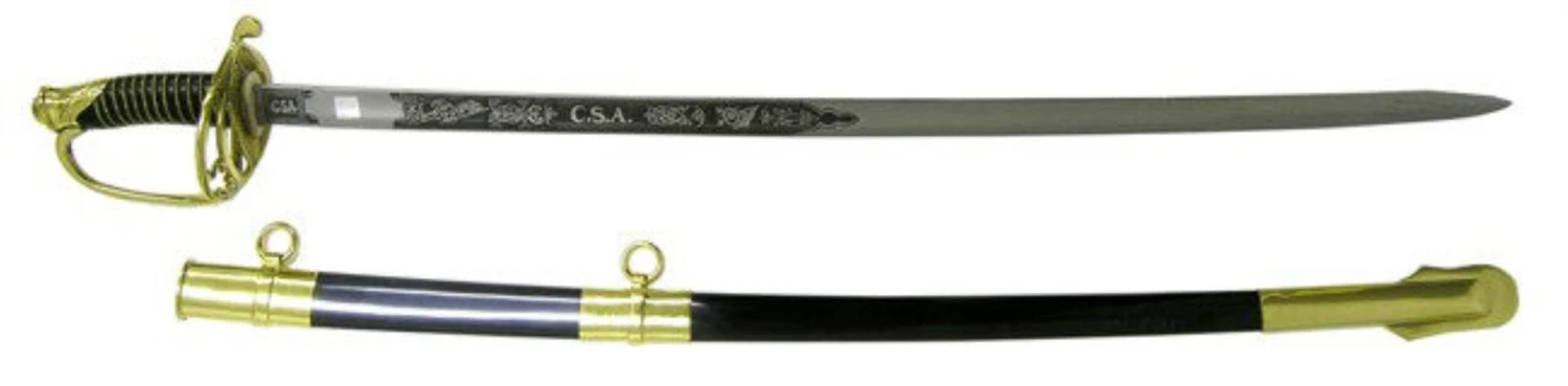 Confederate Cavalry Officer Saber - Image 7