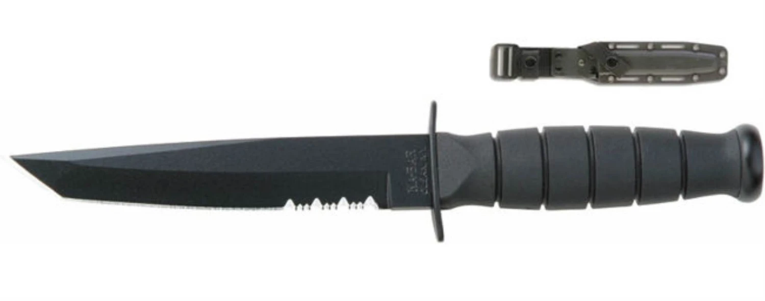 Tanto Short Serrated W/Kydex - Image 3
