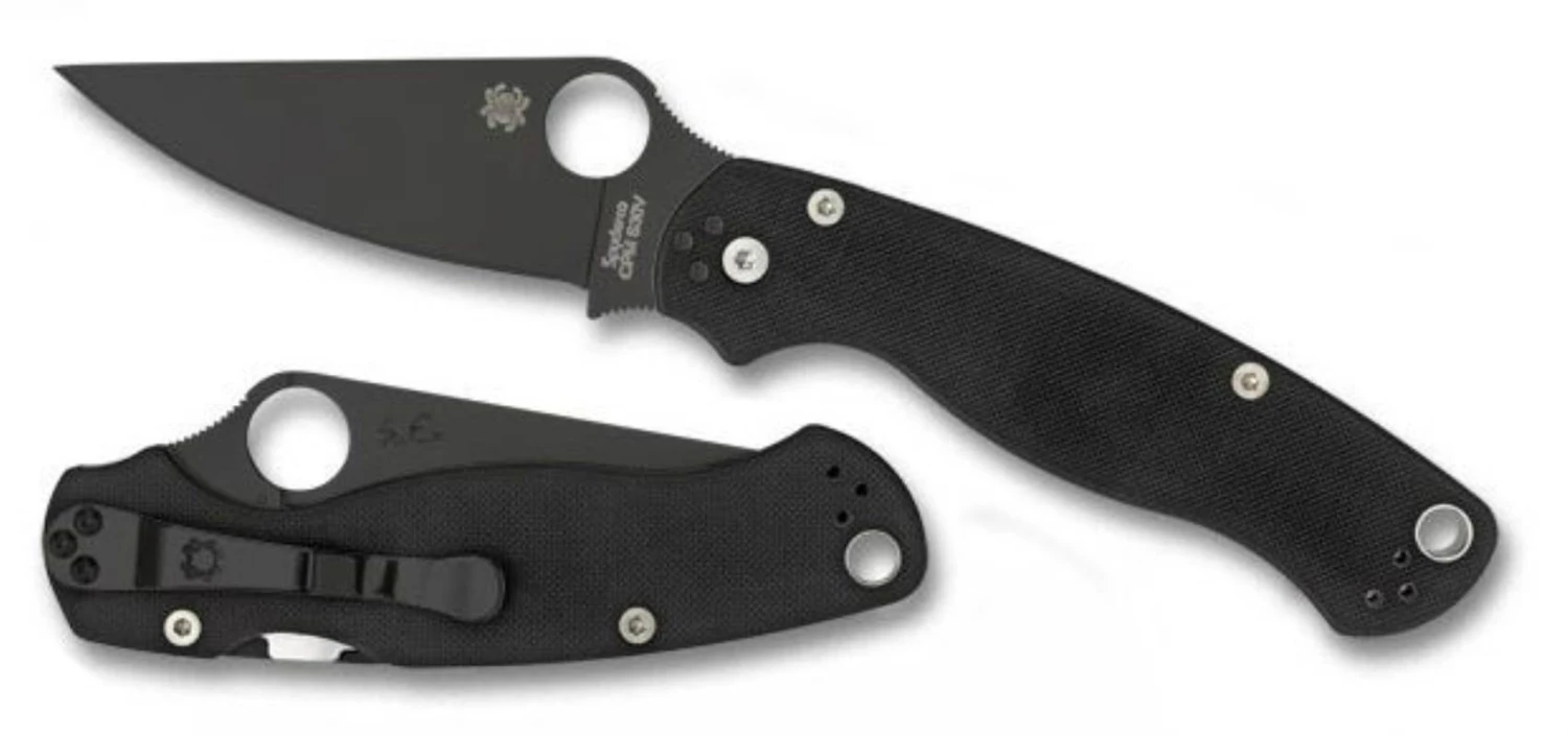 Para-Military2 Knife Black PlainEdge - Image 3