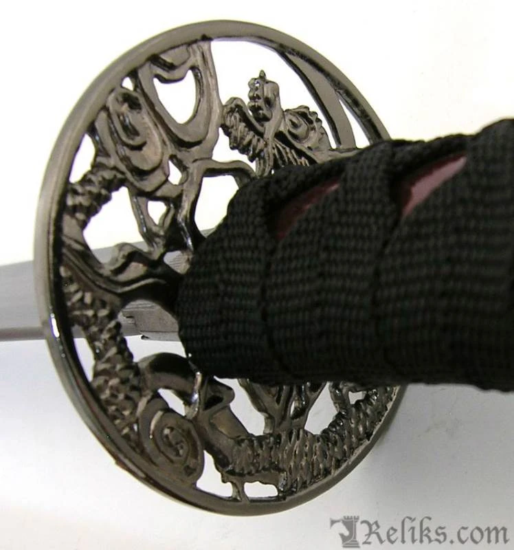 Burgundy Dragon Samurai Set - Image 4