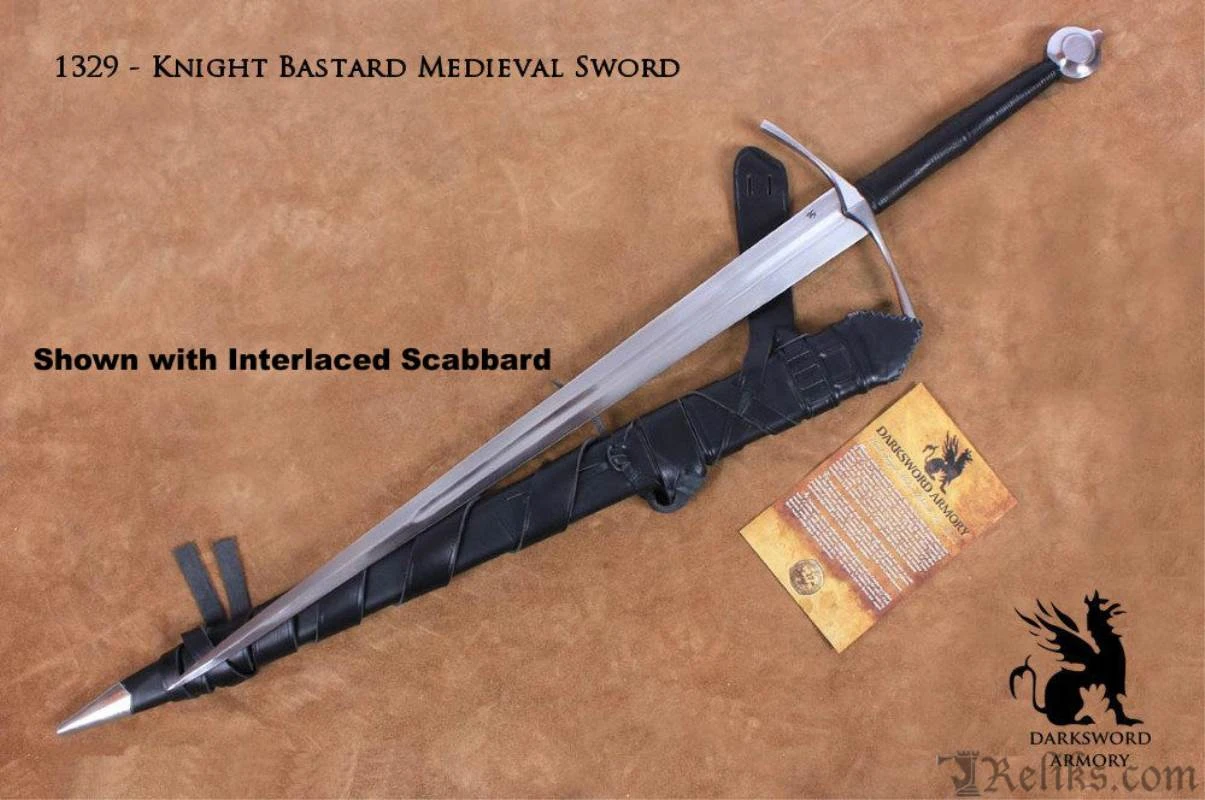 Medieval Knight Bastard Sword - Image 2