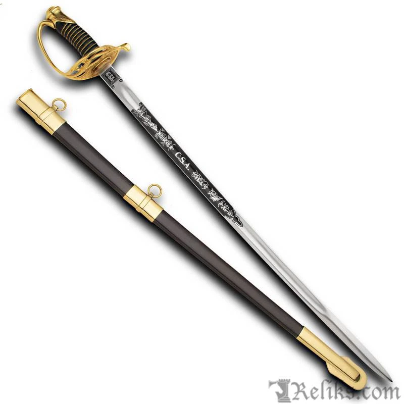 Confederate Cavalry Officer Saber - Image 2