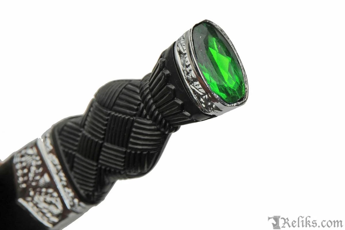 Sgian Dubh - Green Stone - Image 4