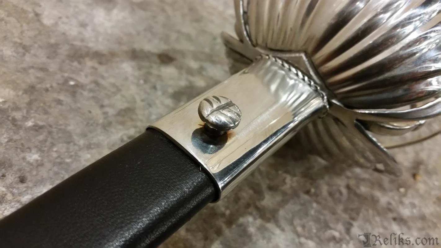 Cold Steel Ribbed Shell Swept Hilt Rapier - Image 8